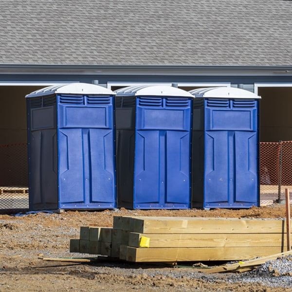 are there any restrictions on what items can be disposed of in the portable restrooms in Plymouth Washington